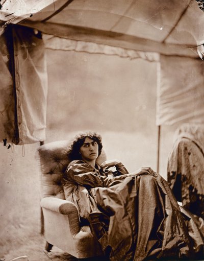 Retrato de Jane Morris (1839-1914) 1865 de John R. Parsons